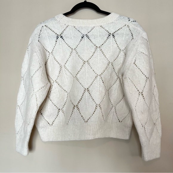 & Other Stories Cream Alpaca Blend Knit Sweater EUC - Picture 6 of 10